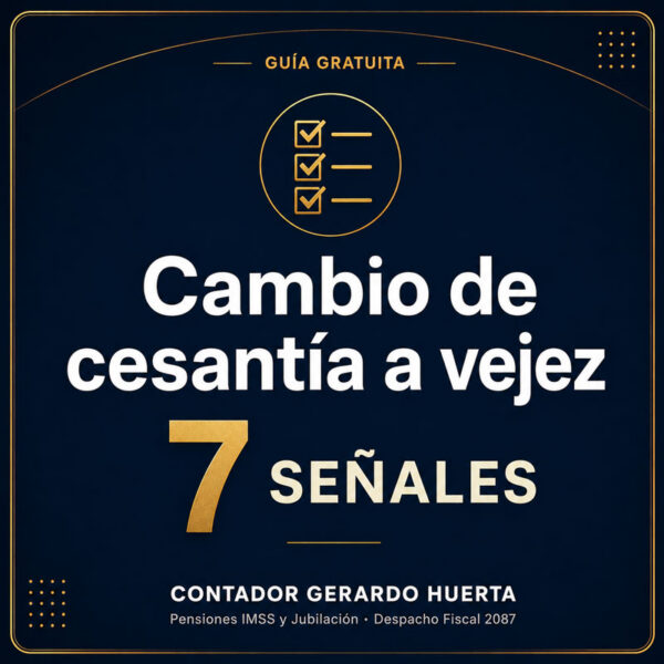 Cambio de cesantía a vejez: ¿aplica a su caso?